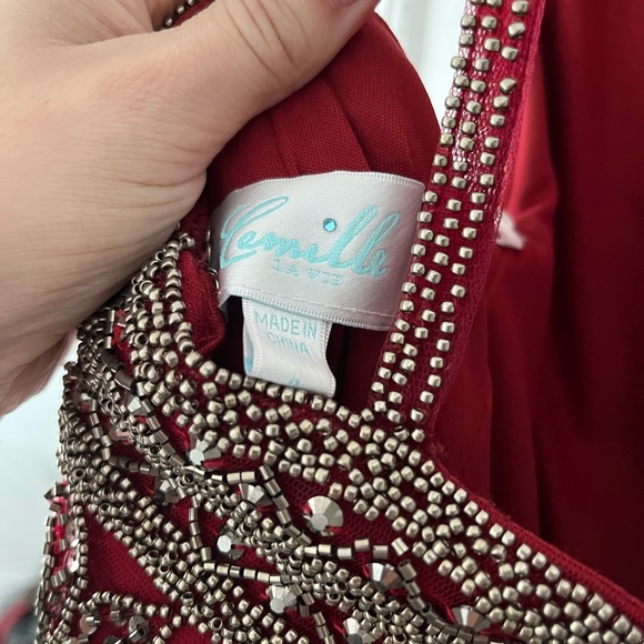 Red prom dress - Picture 3 of 4